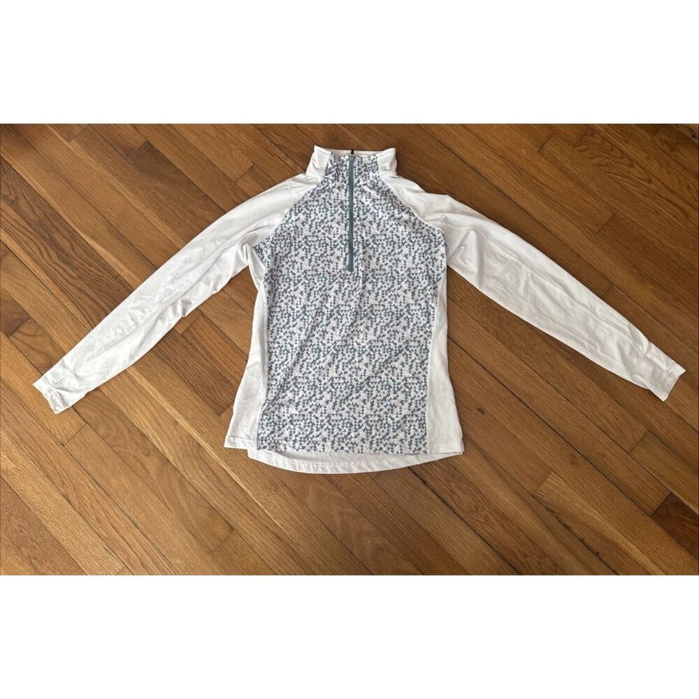 Straight Down Top Women's Quarter Zip Long Sleeve Performance Size XS